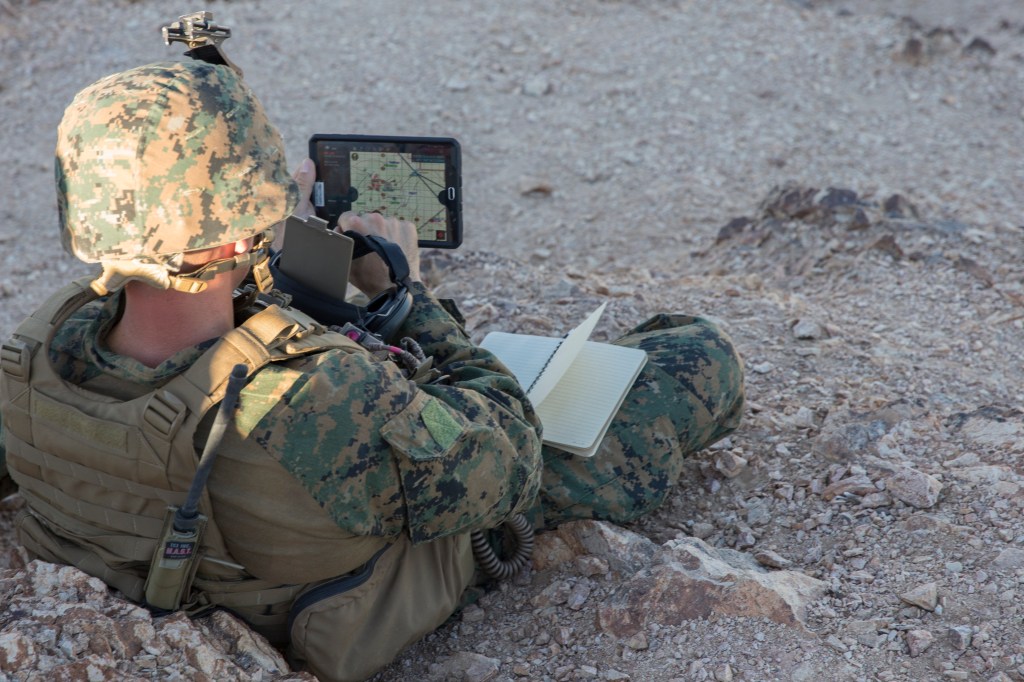 Marines have been personally downloading this software that helps coordinate air support. How that error and big cyber flaws are putting lives at risk.