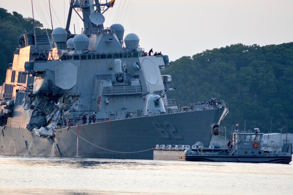 National Transportation Safety Board faults US Navy for Fitzgerald collision