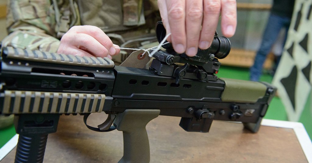 The Brits are giving their L85 bullpup rifle this $96M makeover