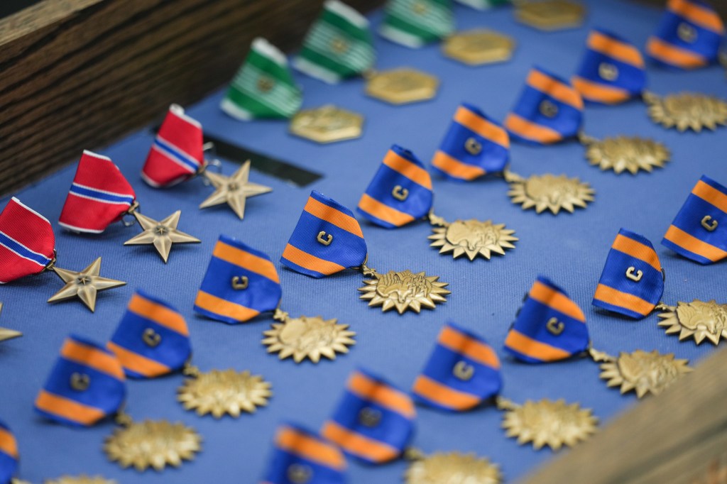 Special ops aviation unit presents dozens of valor, combat awards