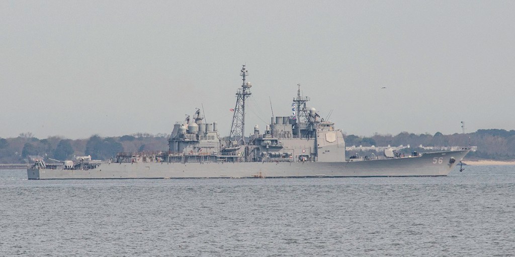 Investigators probing death of a contractor on cruiser