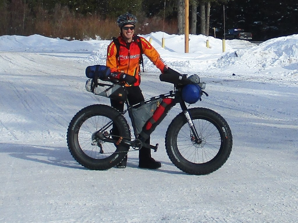 Air Force officer one of 20 finishers in 200-mile winter bike race