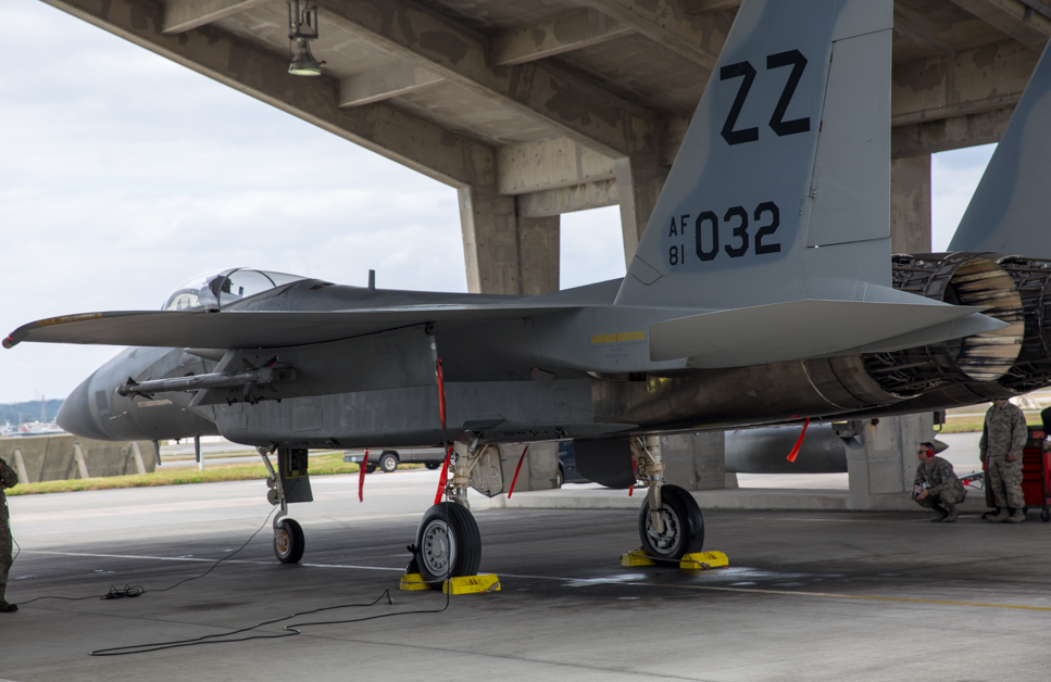For the F-15 enterprise at Kadena Air Base in Japan, it’s an expertise problem
