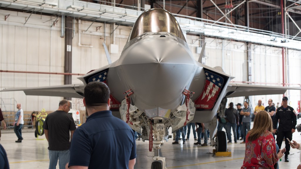 ‘Just in time’ F-35 supply chain too risky for next war, general says