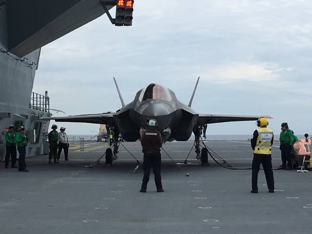 With historic first F-35B landings on HMS Queen Elizabeth, the UK is back in the saddle of carrier aviation
