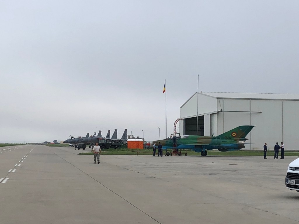 NATO intercepted a Russian plane over the Black Sea. So why weren’t US F-15s in nearby Romania used?
