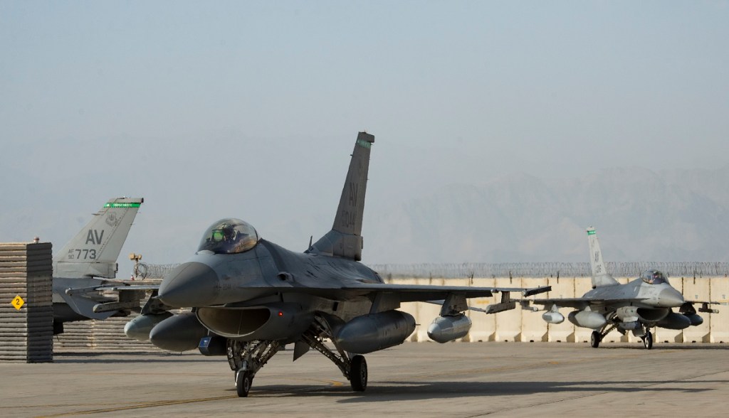 Air Force deploys more F-16s, tankers to Afghanistan