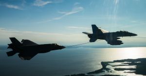 Navy F-35C suffers first major airborne mishap