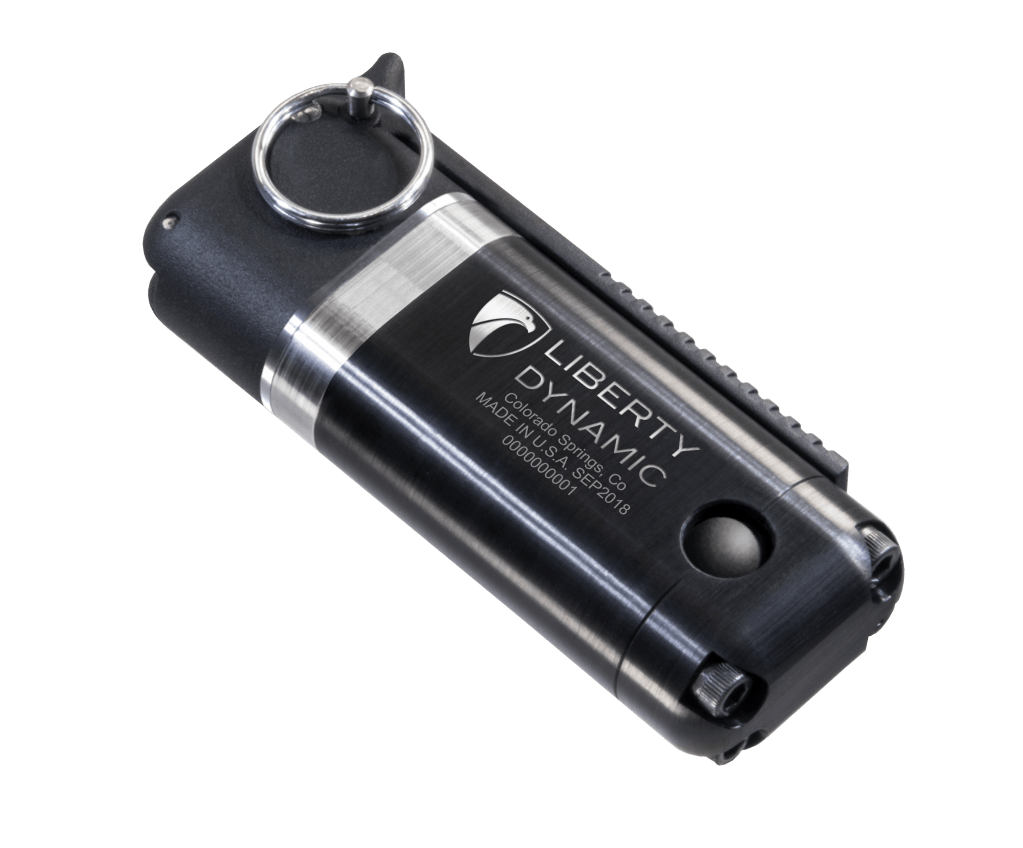 This flash bang grenade has safety, tactical and timing features not available in the military today
