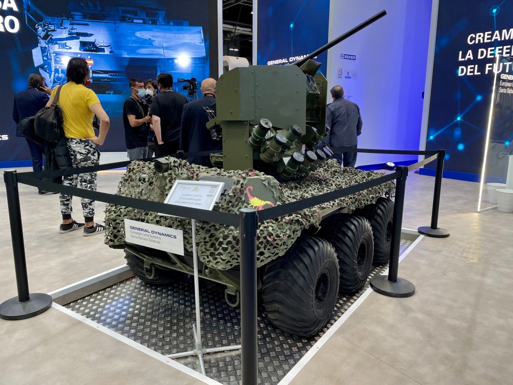 General Dynamics’ Europe team dips into remote-controlled vehicles, ground robots