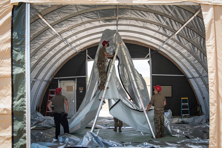 Air Force building medical facility in Guam to accommodate Roosevelt sailors with COVID-19