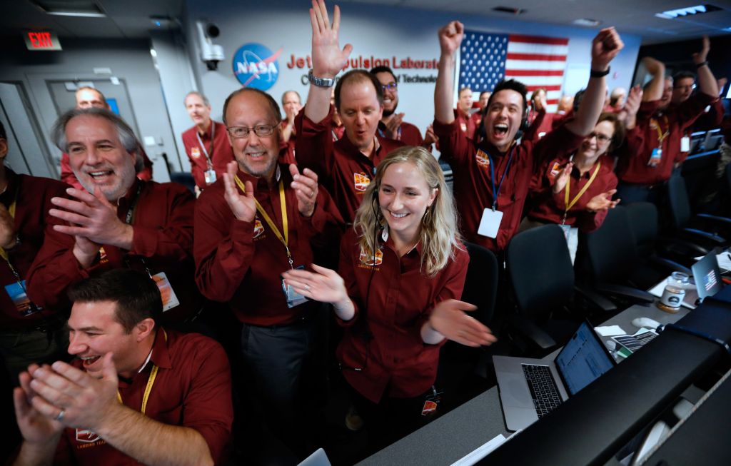 NASA InSight spacecraft lands on red planet after 6-month journey