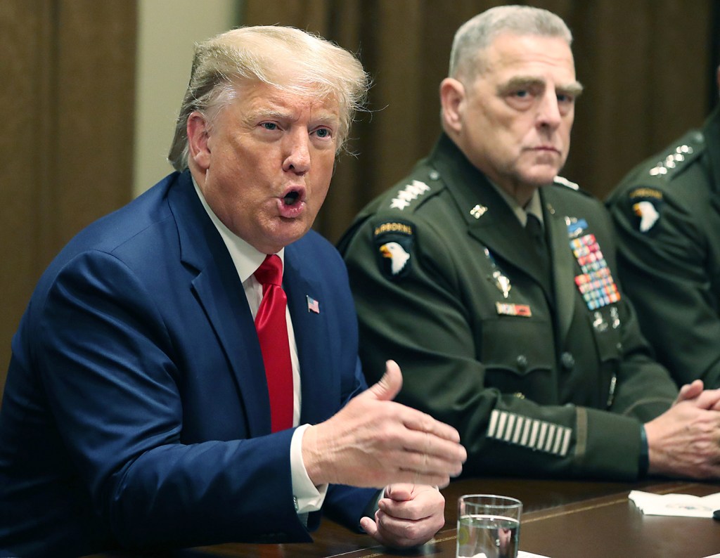Trump says tweet serves as ‘notification’ to Congress that US may ‘quickly & fully strike back’ against Iran