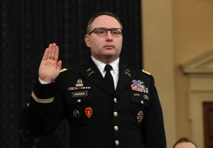 Army officer who testified against Trump out early from NSC