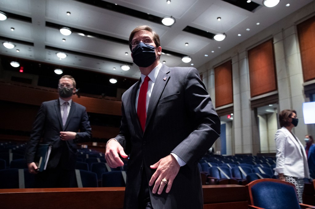 Esper announces leak investigation at Pentagon