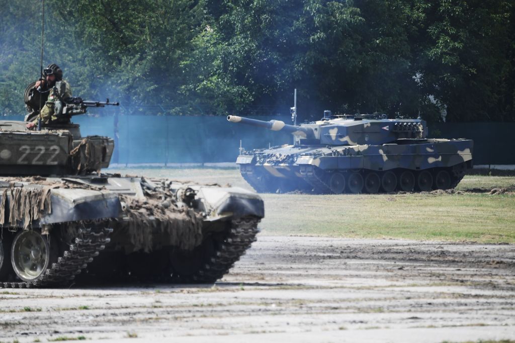 Germany, Slovakia sign tank swap deal to arm Ukraine