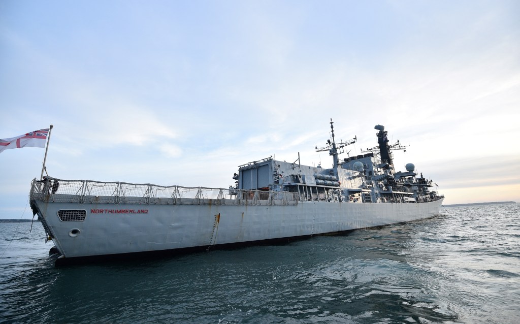 UK documentary shows Russian submarine dinging British warship in 2020