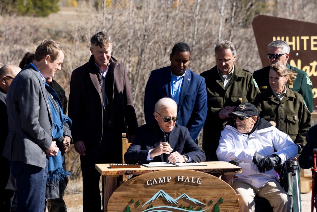 Biden designates national monument at Camp Hale in Colorado