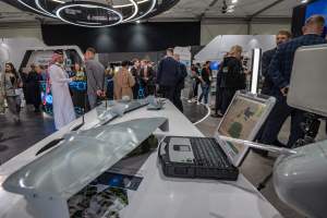 Russia, Ukraine showcase loitering munitions at IDEX arms fair