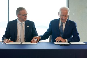 Biden seeks legislation to invest in Australia, UK defense industries