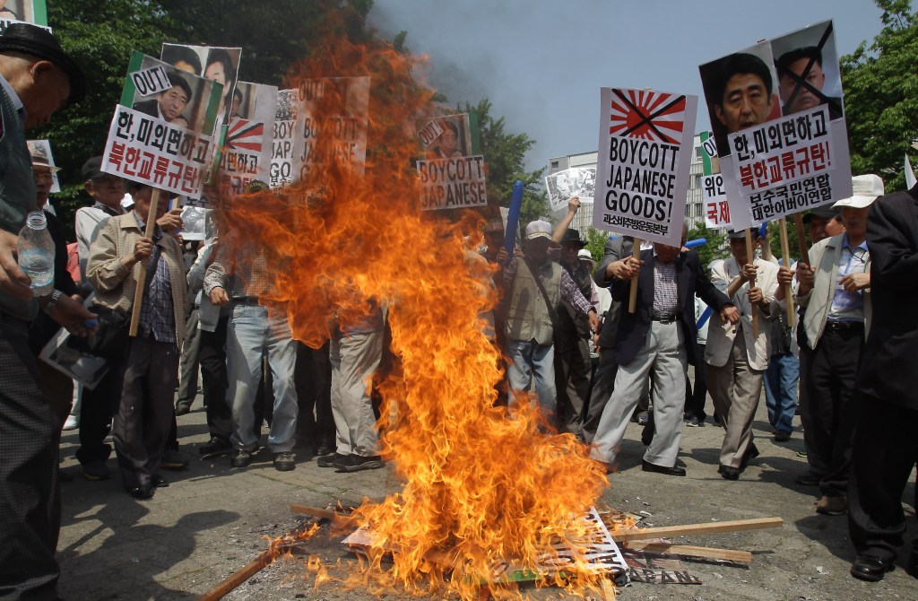 Tension between South Korea and Japan could hurt US goals in the Pacific — and China is watching