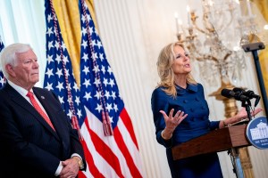 First Lady honors World War I veterans, advocates of national memorial