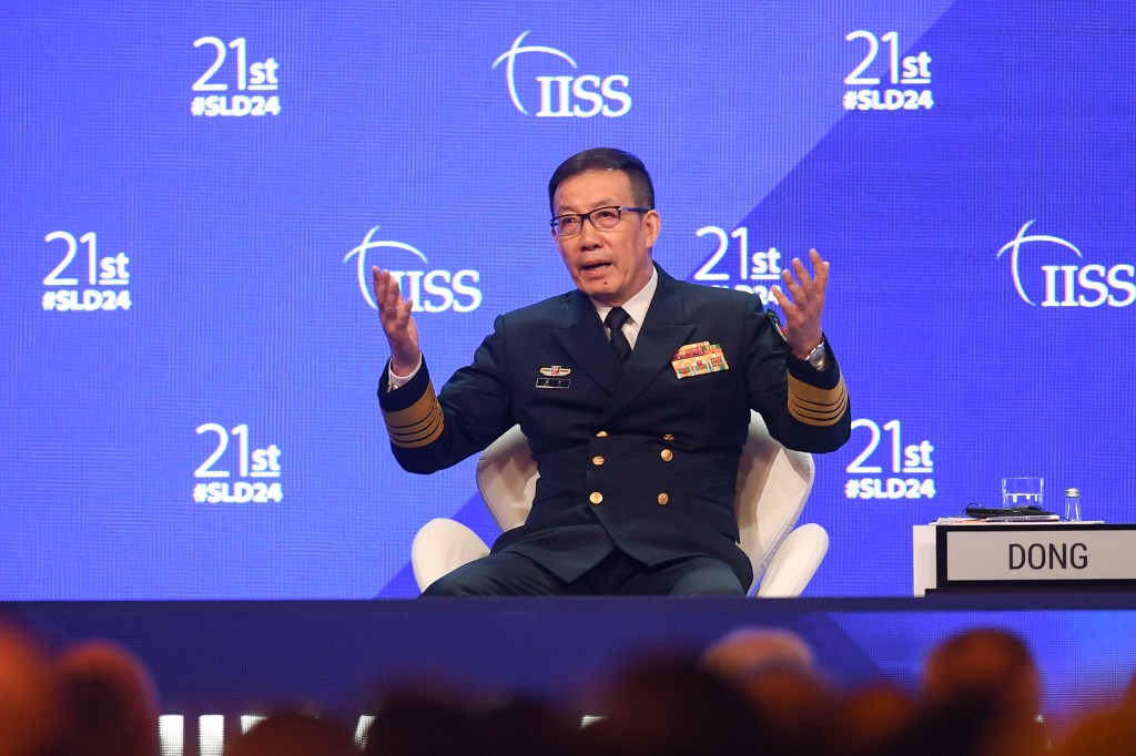 Chinese defense head warns of ‘self-destruction’ for Taiwan supporters