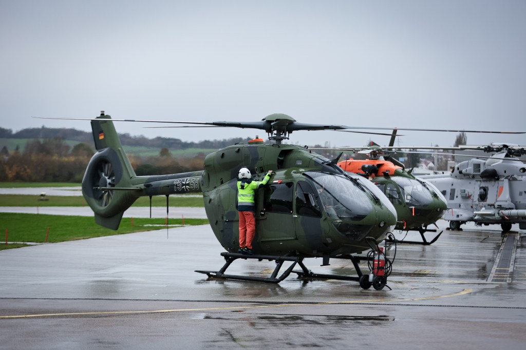 Leaning on civilian sales, Airbus pushes H145M helicopter in Poland