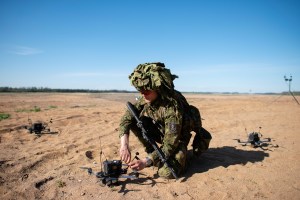 Estonia raids combat-vehicle funds to buy more drones, air defenses