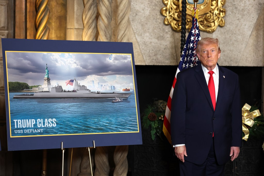 Trump-class battleships should not be built until weapons technology is ready, lawmakers say