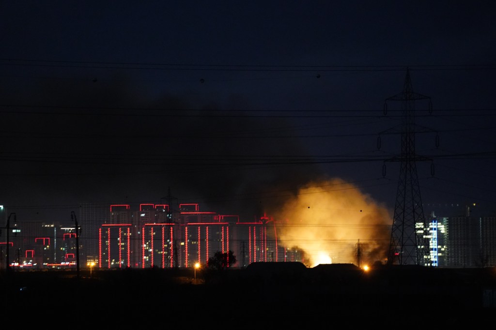 European military installations are targeted in Iran retaliation