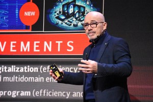 Outgoing Leonardo boss touts ‘Michelangelo Dome,’ cyber tack as key achievements