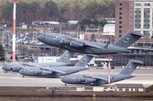 Allies surpassed the US in military budget purchasing power last year, new report shows