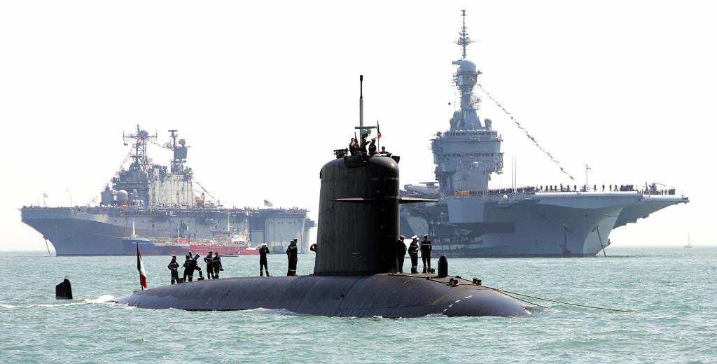 The French Navy’s damaged nuclear sub is out at sea once more