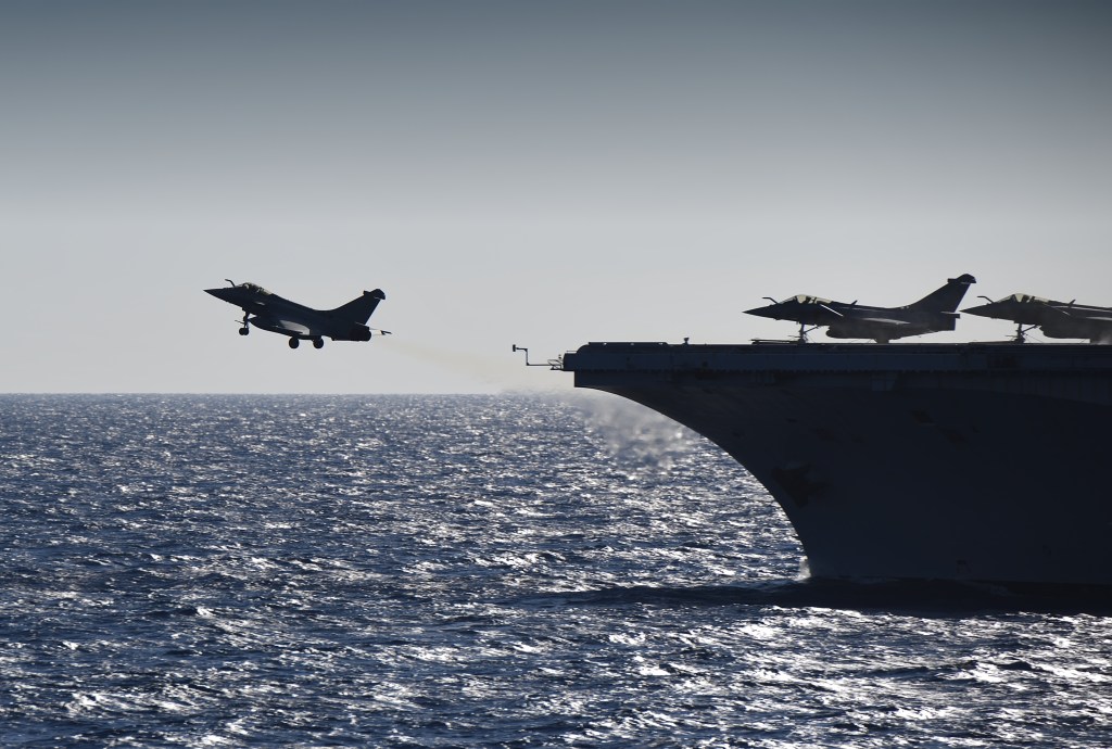 Macron kicks off French race to build a new nuclear-powered aircraft carrier