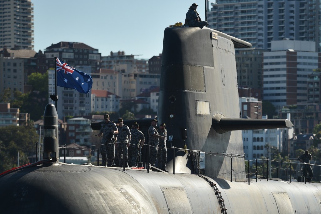 Australia starts ‘high-risk’ life extension of its submarine fleet
