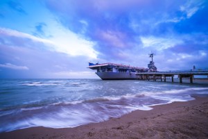 No bulls–t: Professional Bull Riders to compete on the flight deck of the USS Lexington