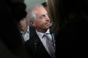 Corker erupts at GOP leaders for derailing vote on Trump tariffs