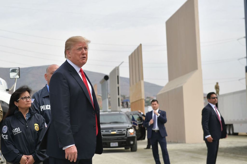Trump reportedly suggested the military pay for a border wall