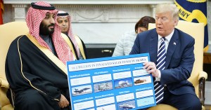 Trump seeks new arms deal with Saudi Arabia, says key senator