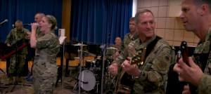 VIDEO: Watch Gen. Goldfein jam with Air Force band SuperSonic