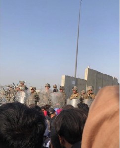 ‘Tear gas and gunshots’ Harrowing scenes grip Hamid Karzai International Airport