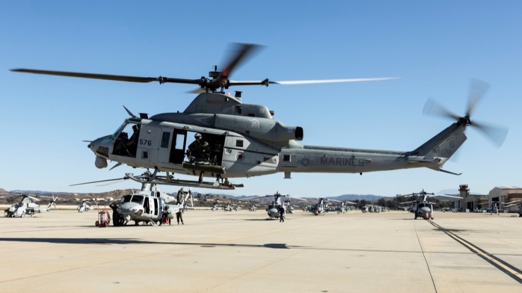 Marine in helicopter unit dies in ‘routine’ operations in California