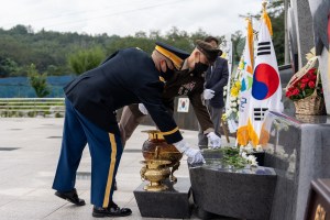 US forces remember POWs killed on Hill 303 during Korean War