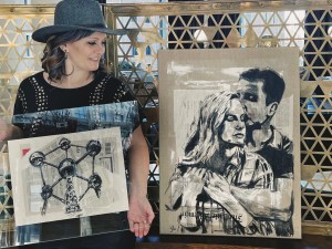 From farm life to military wife — an artist’s international career