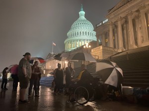 Vets holding around-the-clock protest outside Capitol to push for new toxic exposure bill