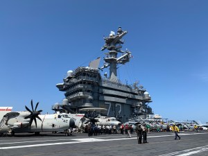 Head of US naval forces in Europe and US ambassador to Russia talk great power competition