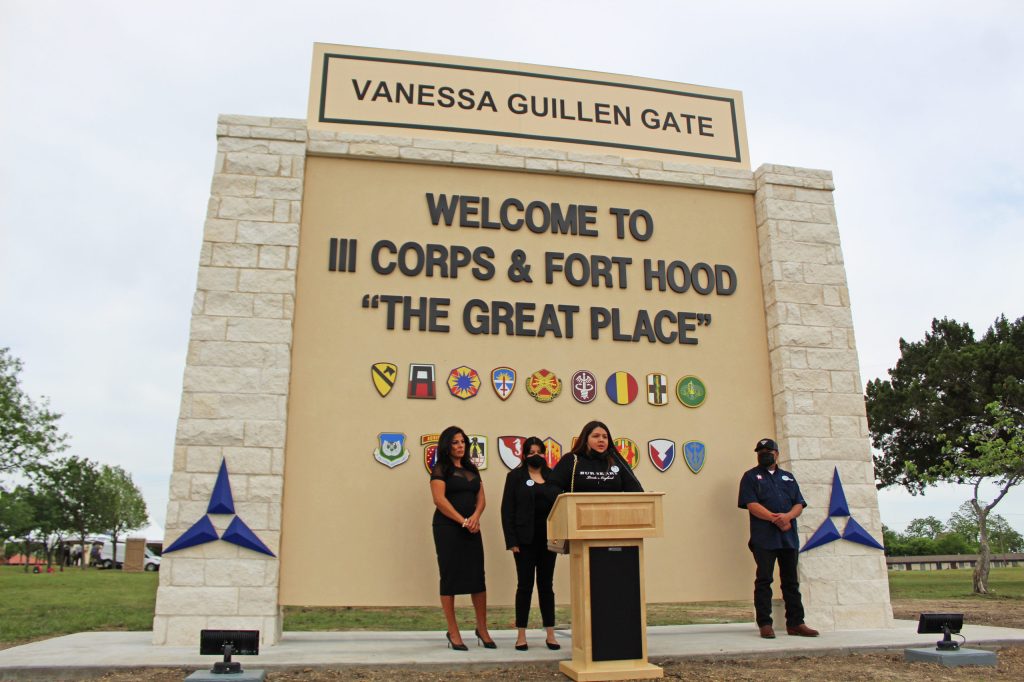 Vanessa Guillen’s sisters say Fort Hood memorial gate is a ‘step in the right direction’
