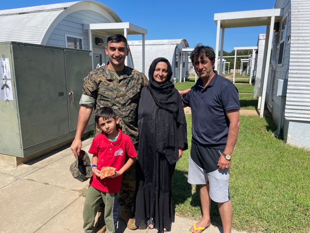 Hundreds of US military family members trapped at camp facing closure, group says