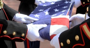 Marine killed in single-car crash while at home recruiting